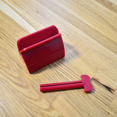 ProZone Standing Tube Squeezer STS-1 Red