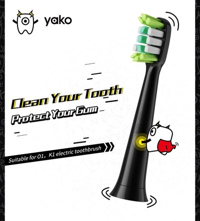 YAKO FLY Black 2pcs