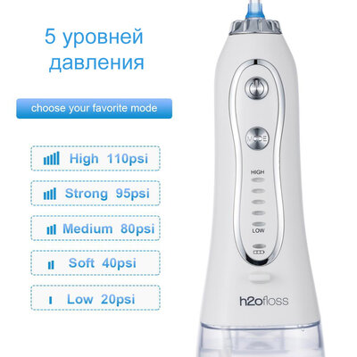 H2OFloss HF-6 White