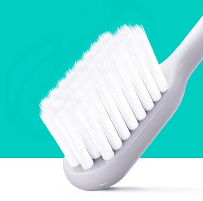 DR.BEI BASS Youth Toothbrush Gray