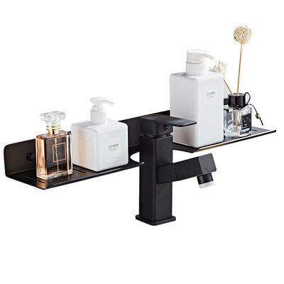IwConcept BathRack Loft-50cm Notch Black
