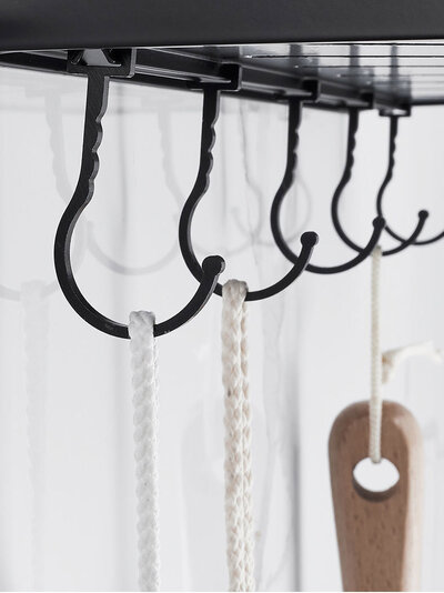 Fumei PLB-40cm (Hook and Rod) Black