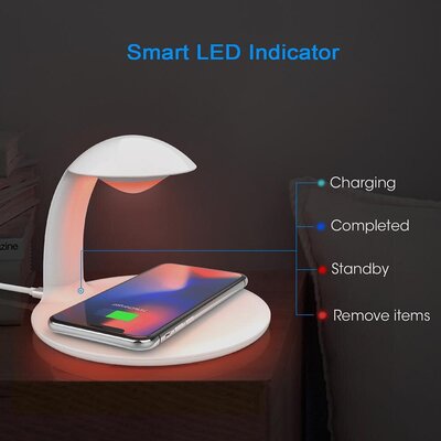 ProZone Mini-Light Wireless Charger White