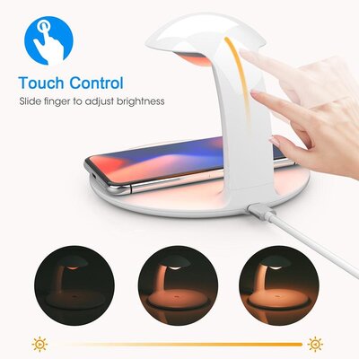 ProZone Mini-Light Wireless Charger White
