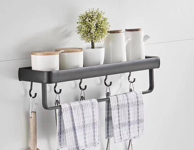 Fumei PLB-40cm (Hook and Rod) Black