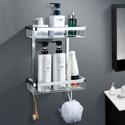 Ermo EM13711 Rectangular (2 cell) Silver