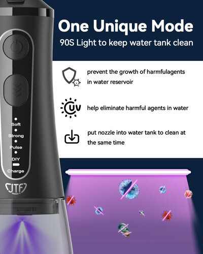 JTF F300 300ml UV Black