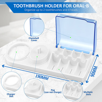ProZone Stand organizer for Braun/Oral-B (GW013-R)