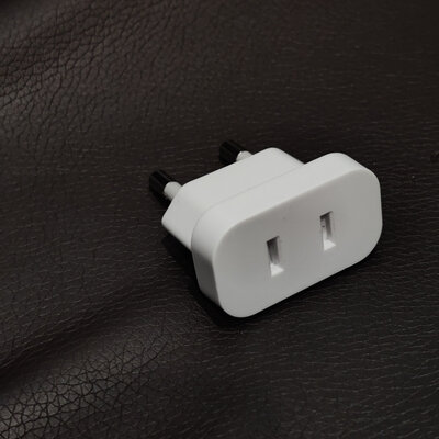 ProZone AC9600 Compact US to EU Plug White