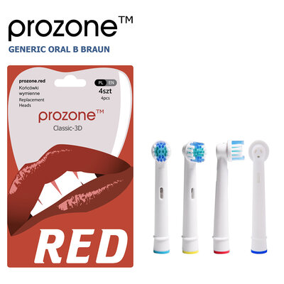 ProZone Classic-3D 4pcs PL for ORAL-B