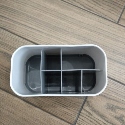 EasyStore Toothbrush Caddy XL-size Gray