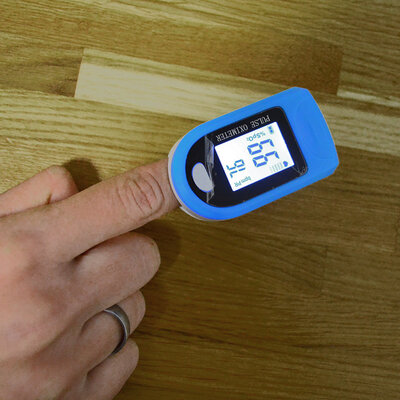 GrowWin Pulse Oximeter (X-1906) Blue